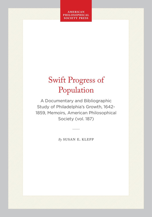 Swift Progress of Population
