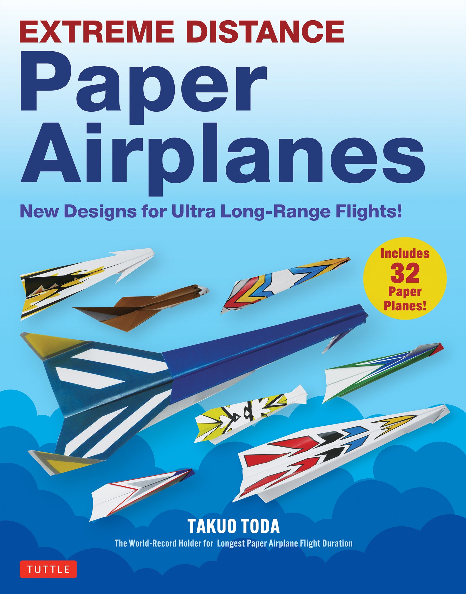 Cover image for Extreme Distance Paper Airplanes ISBN 9784805318737