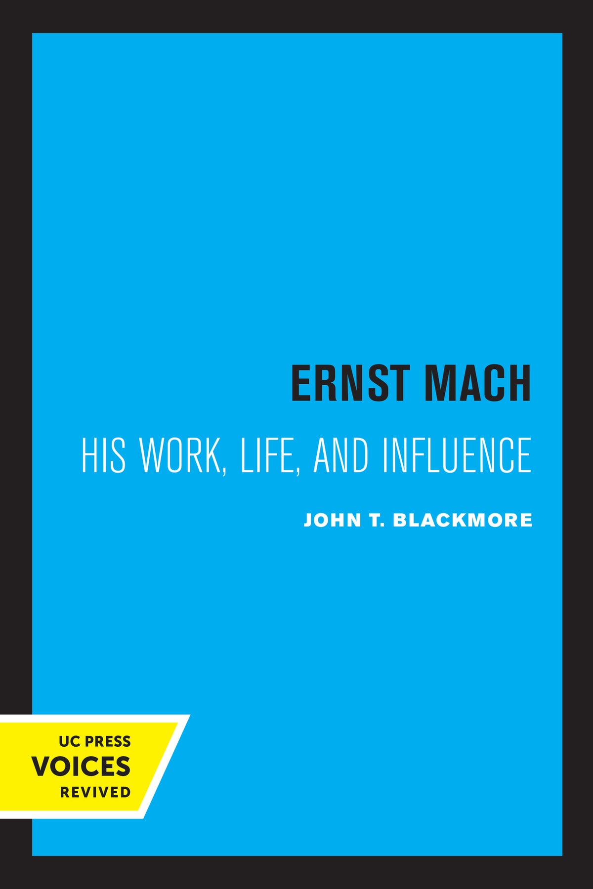 Cover image for Ernst Mach ISBN 9780520325708