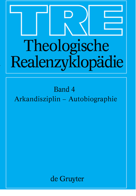 Arkandisziplin - Autobiographie