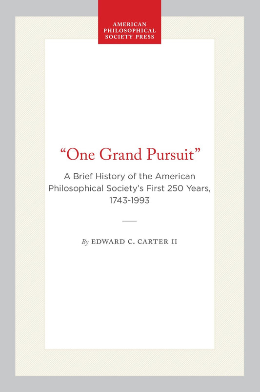 “One Grand Pursuit”