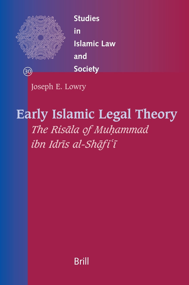 Cover image for Early Islamic Legal Theory ISBN 9789004163607