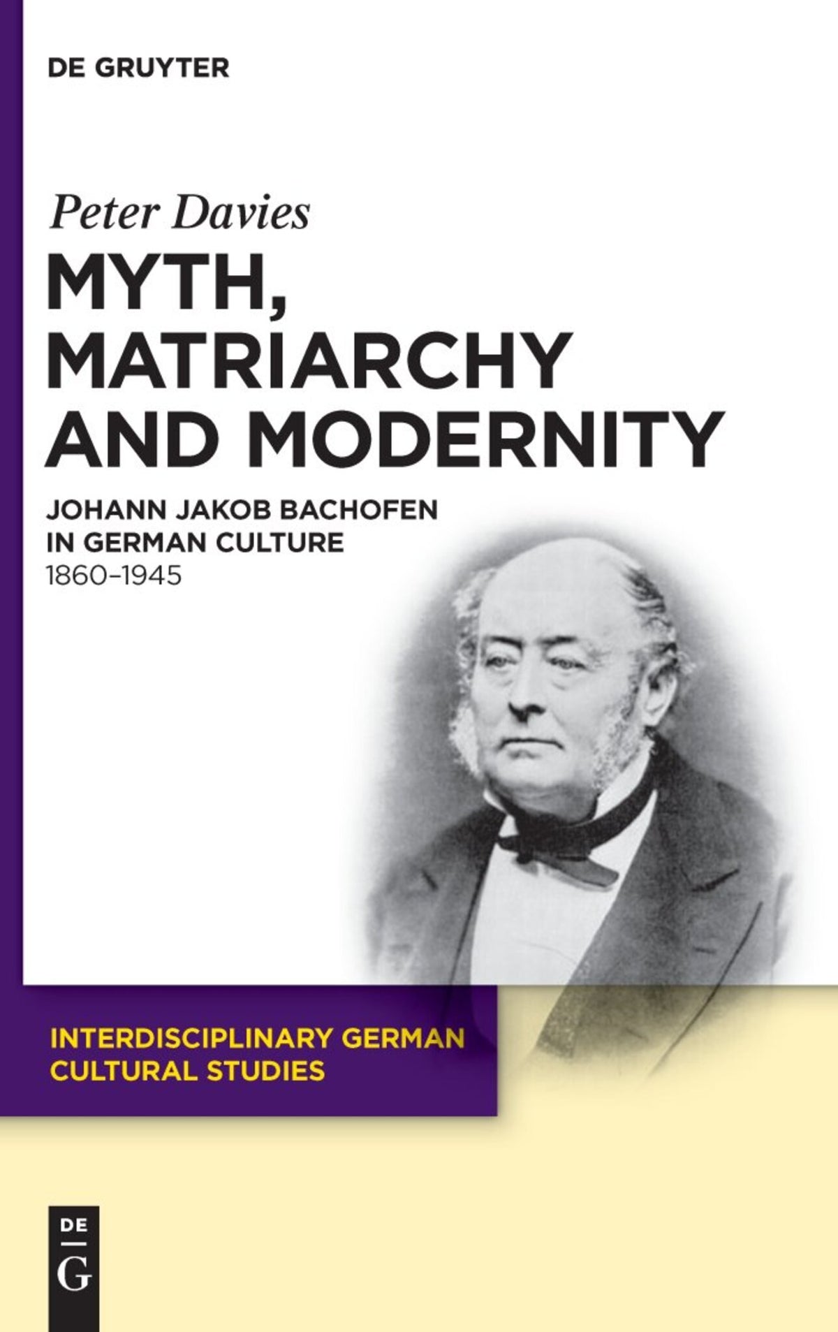 Cover image for Myth, Matriarchy and Modernity ISBN 9783110227086