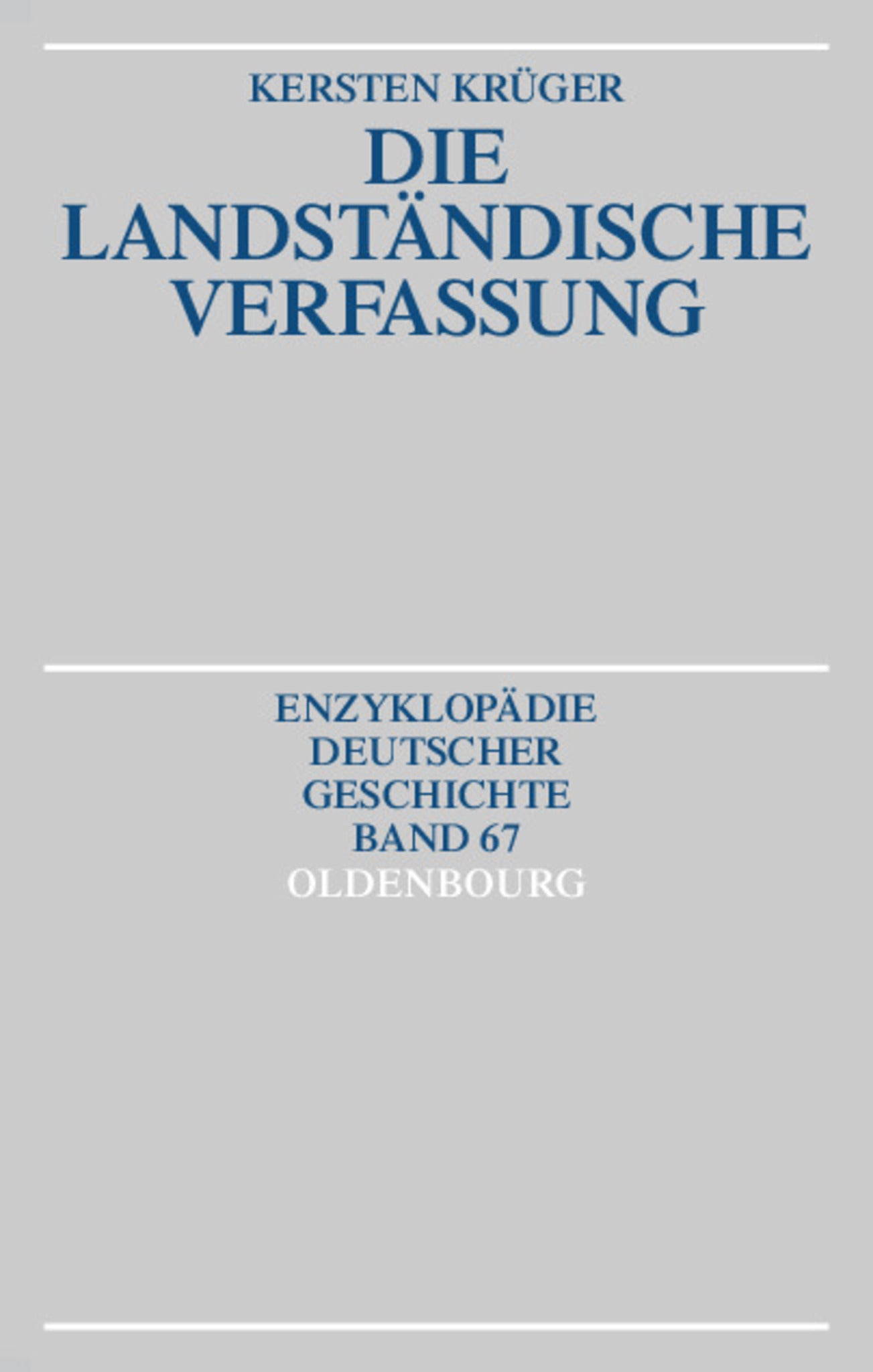 Die Landständische Verfassung