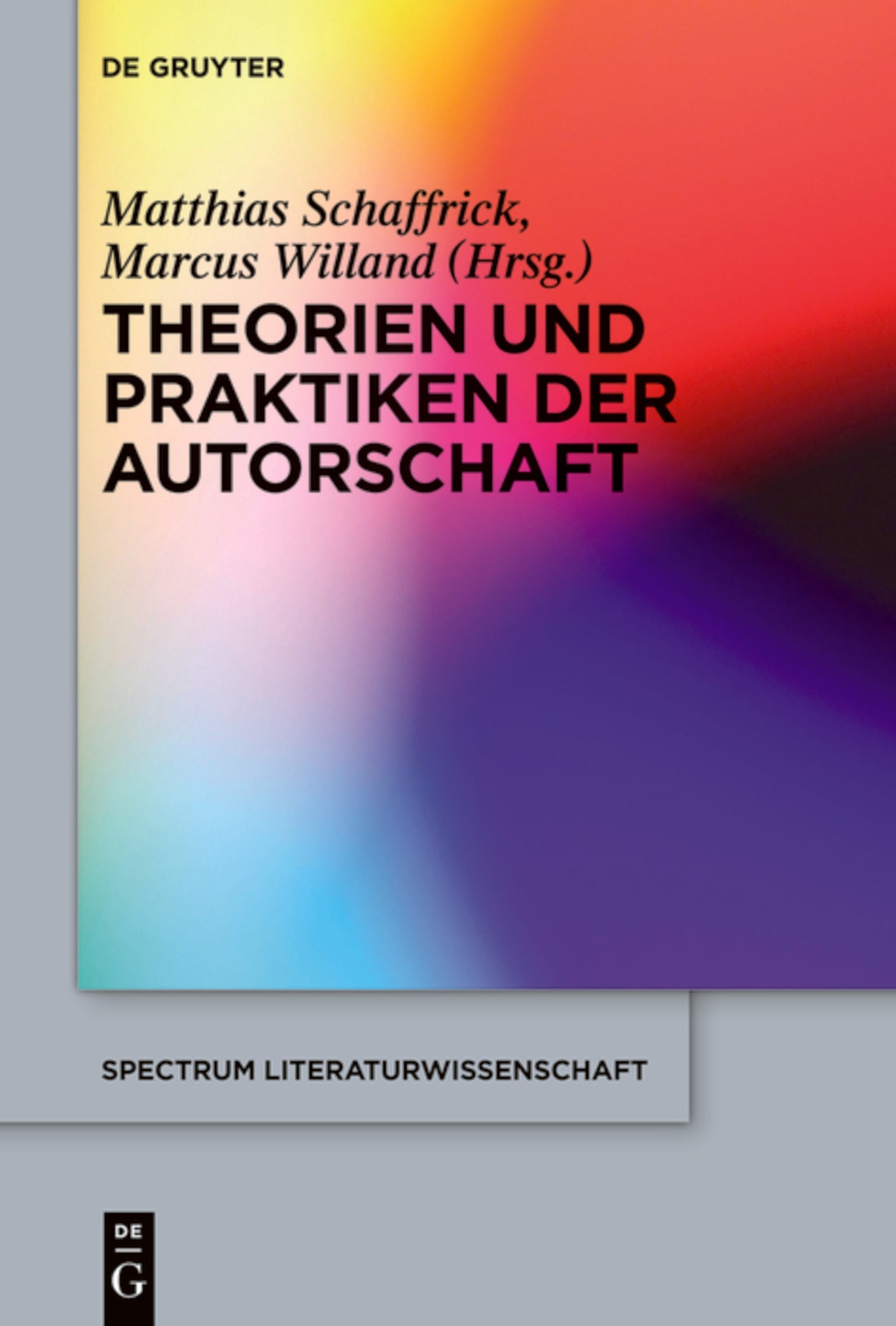Theorien und Praktiken der Autorschaft