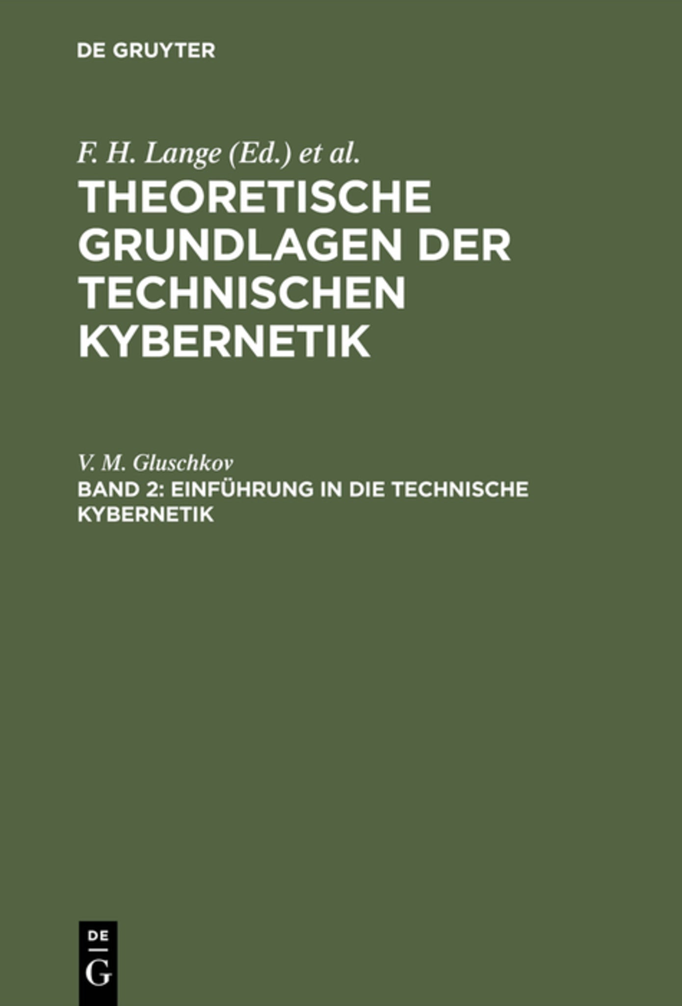 Einführung in die technische Kybernetik