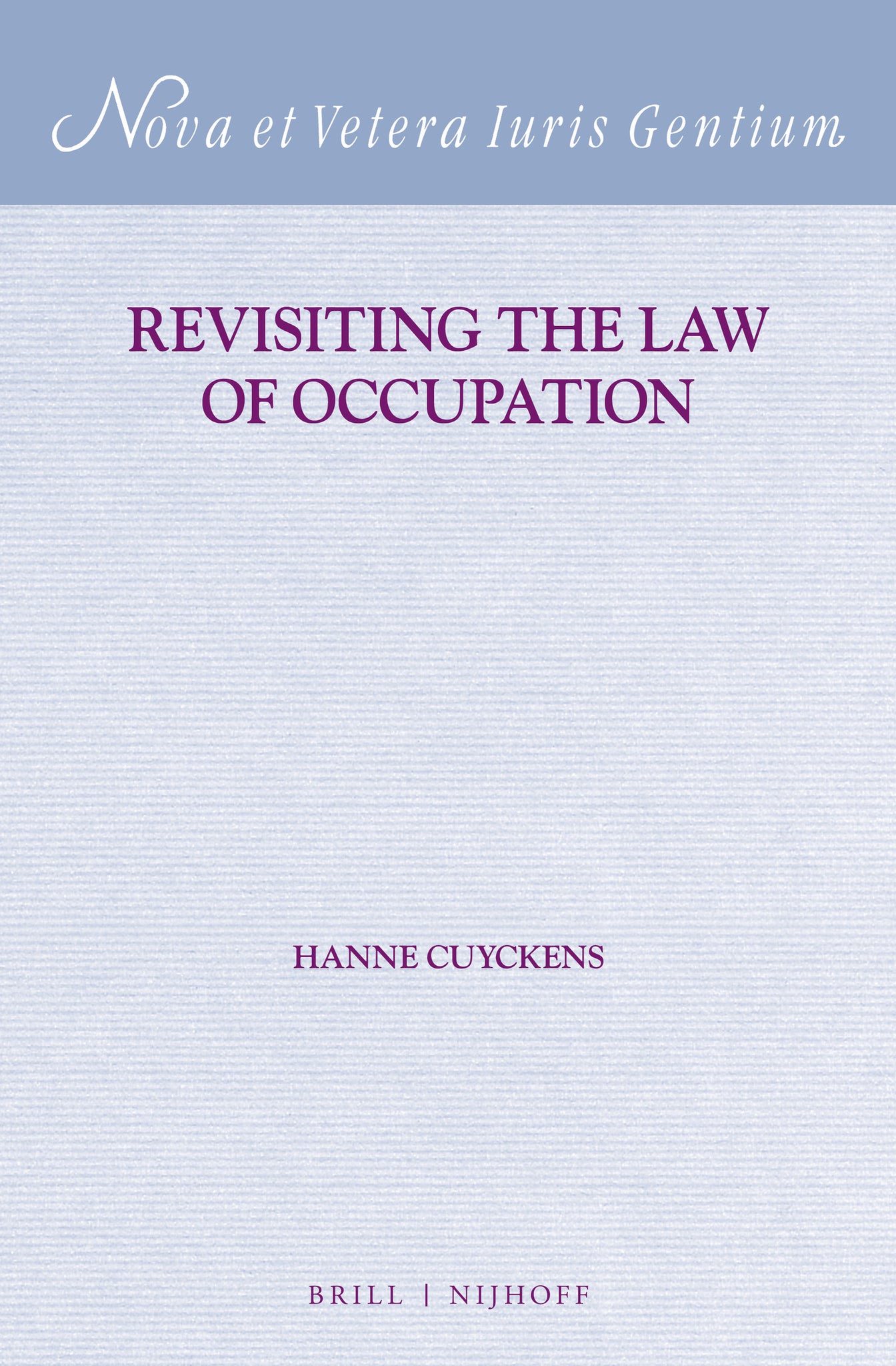 Revisiting the Law of Occupation