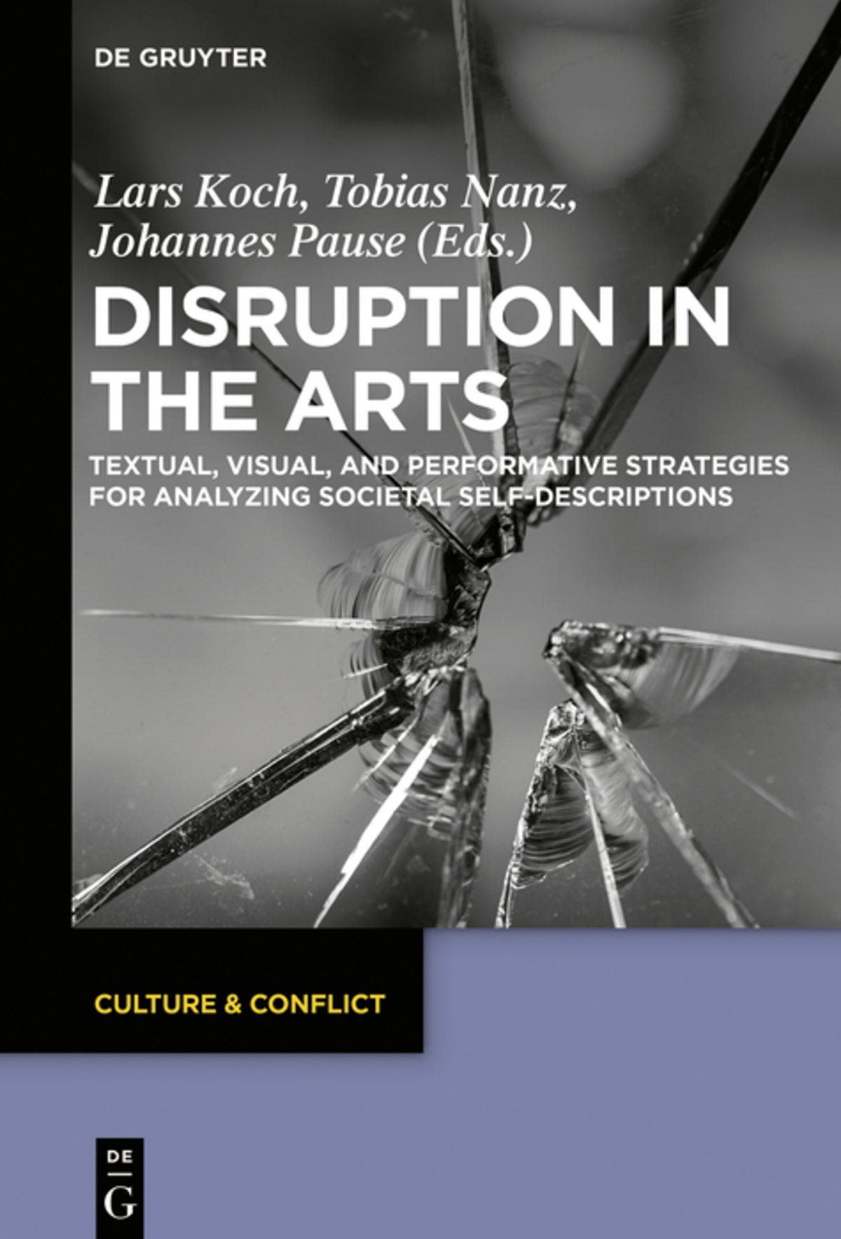 Cover image for Disruption in the Arts ISBN 9783110565867