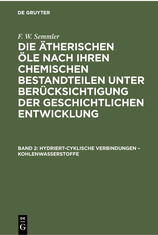 Hydriert-cyklische Verbindungen – Kohlenwasserstoffe
