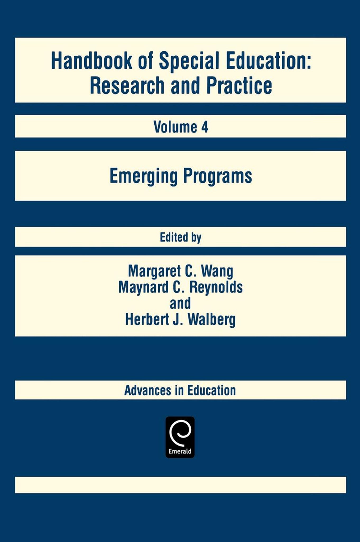 Handbook of Special Education
