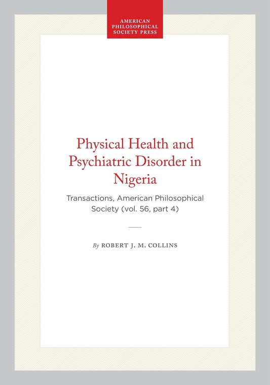 Physical Health and Psychiatric Disorder in Nigeria