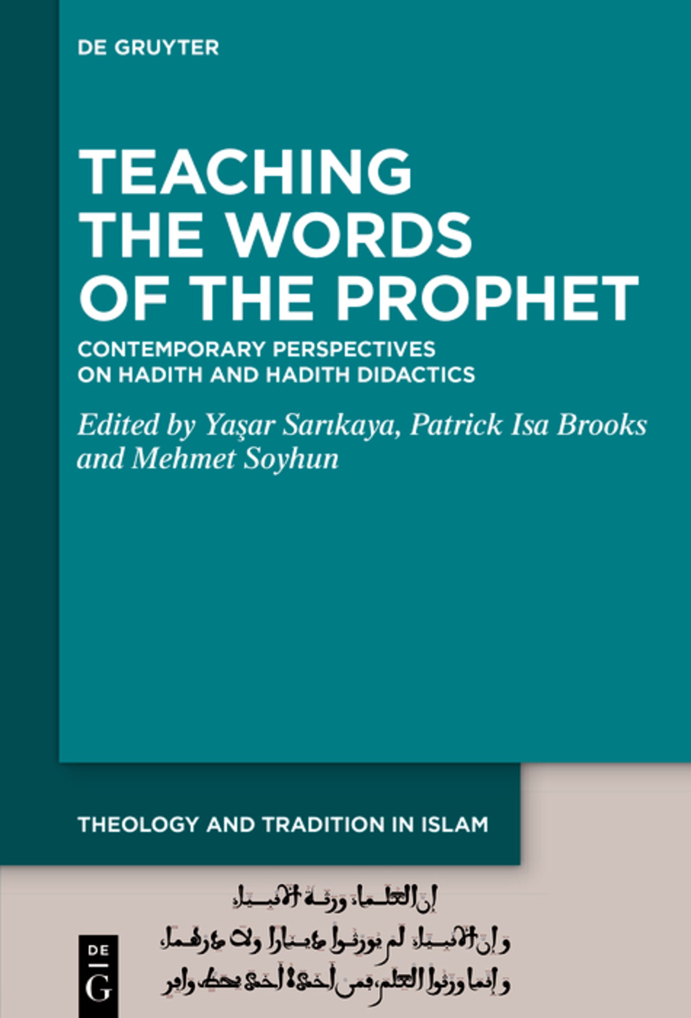 Teaching the Words of the Prophet