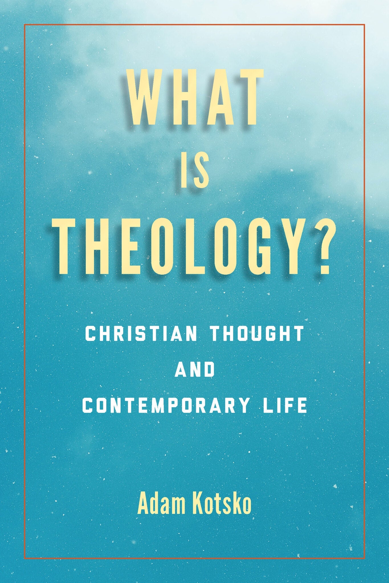 Cover image for What Is Theology? ISBN 9780823297818