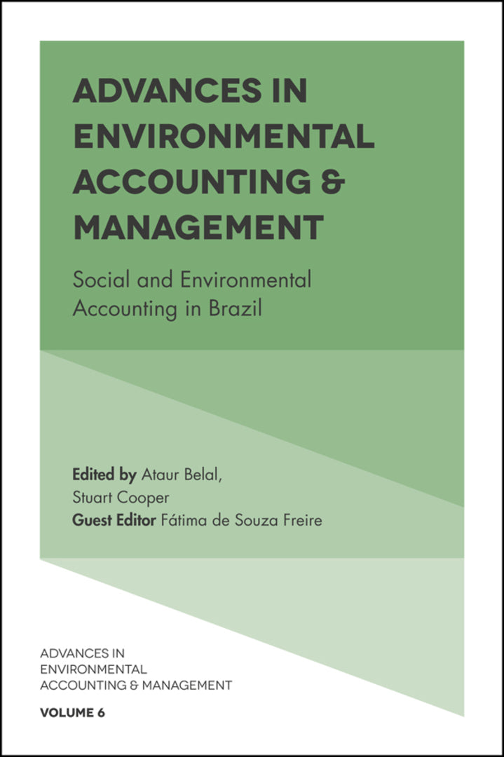 Cover image for Advances in Environmental Accounting & Management ISBN 9781786353764