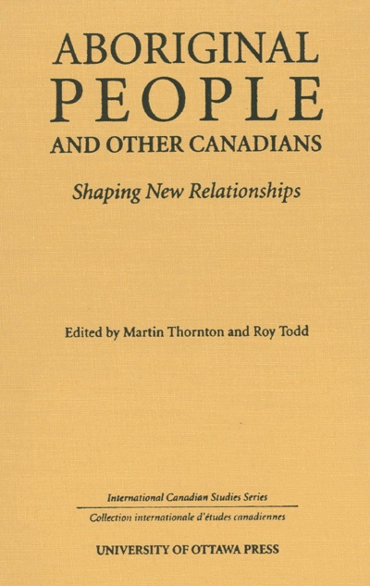 Aboriginal People and Other Canadians