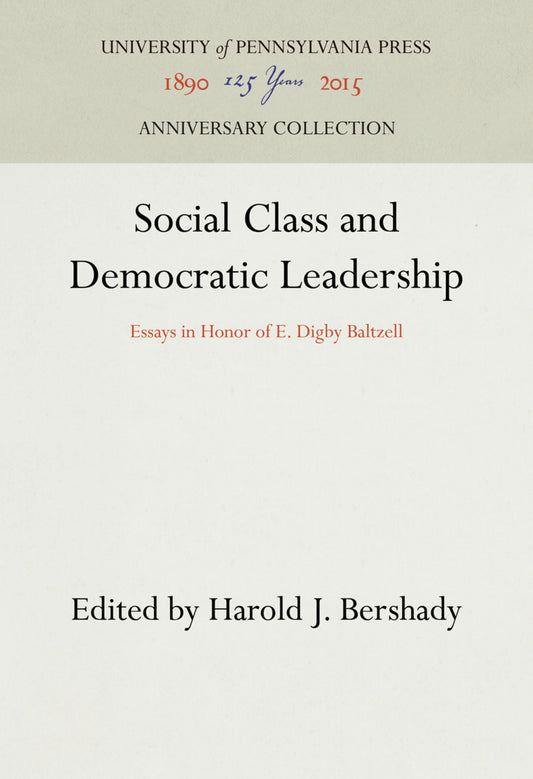 Social Class and Democratic Leadership