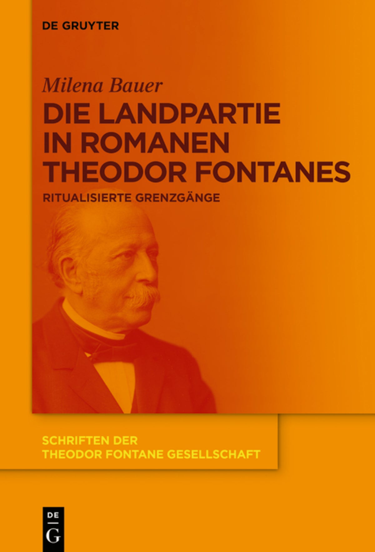 Cover image for Die Landpartie in Romanen Theodor Fontanes ISBN 9783110570519