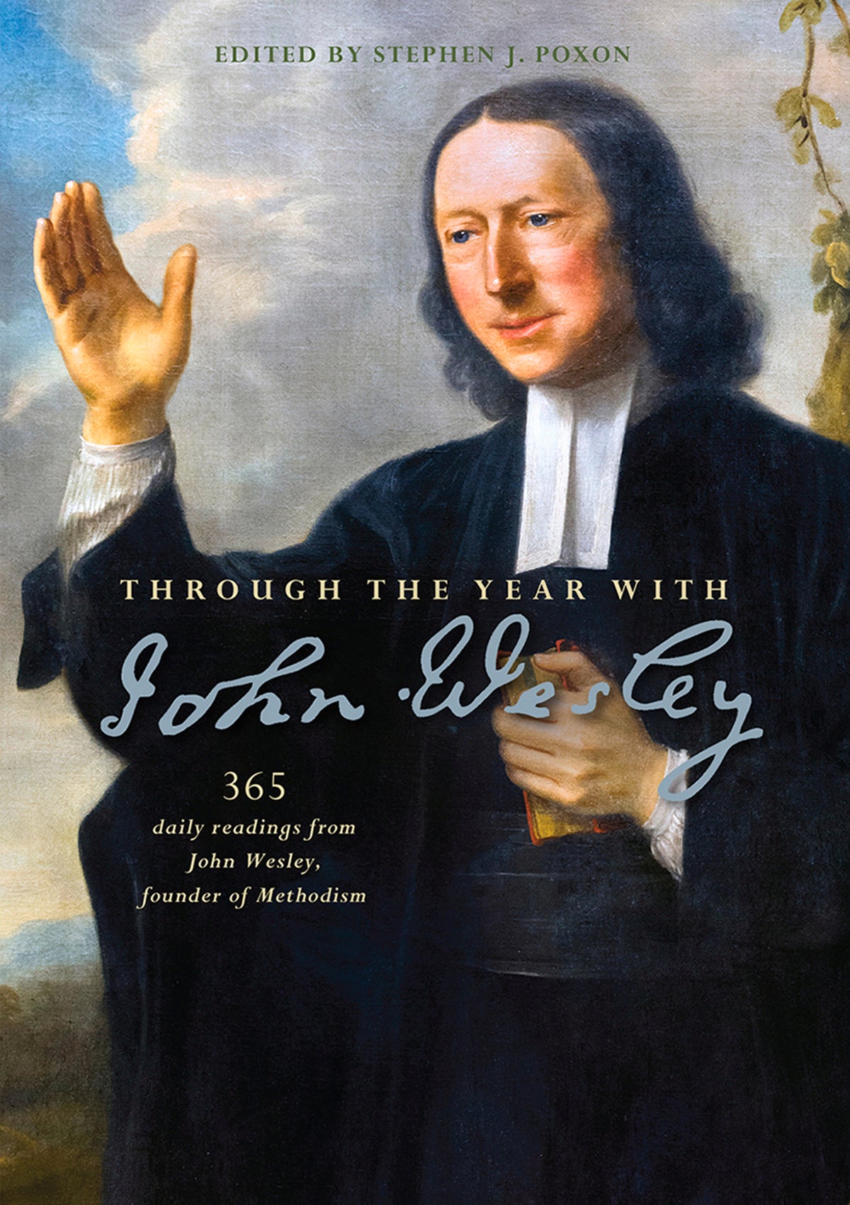 Cover image for Through the Year with John Wesley ISBN 9780857218247
