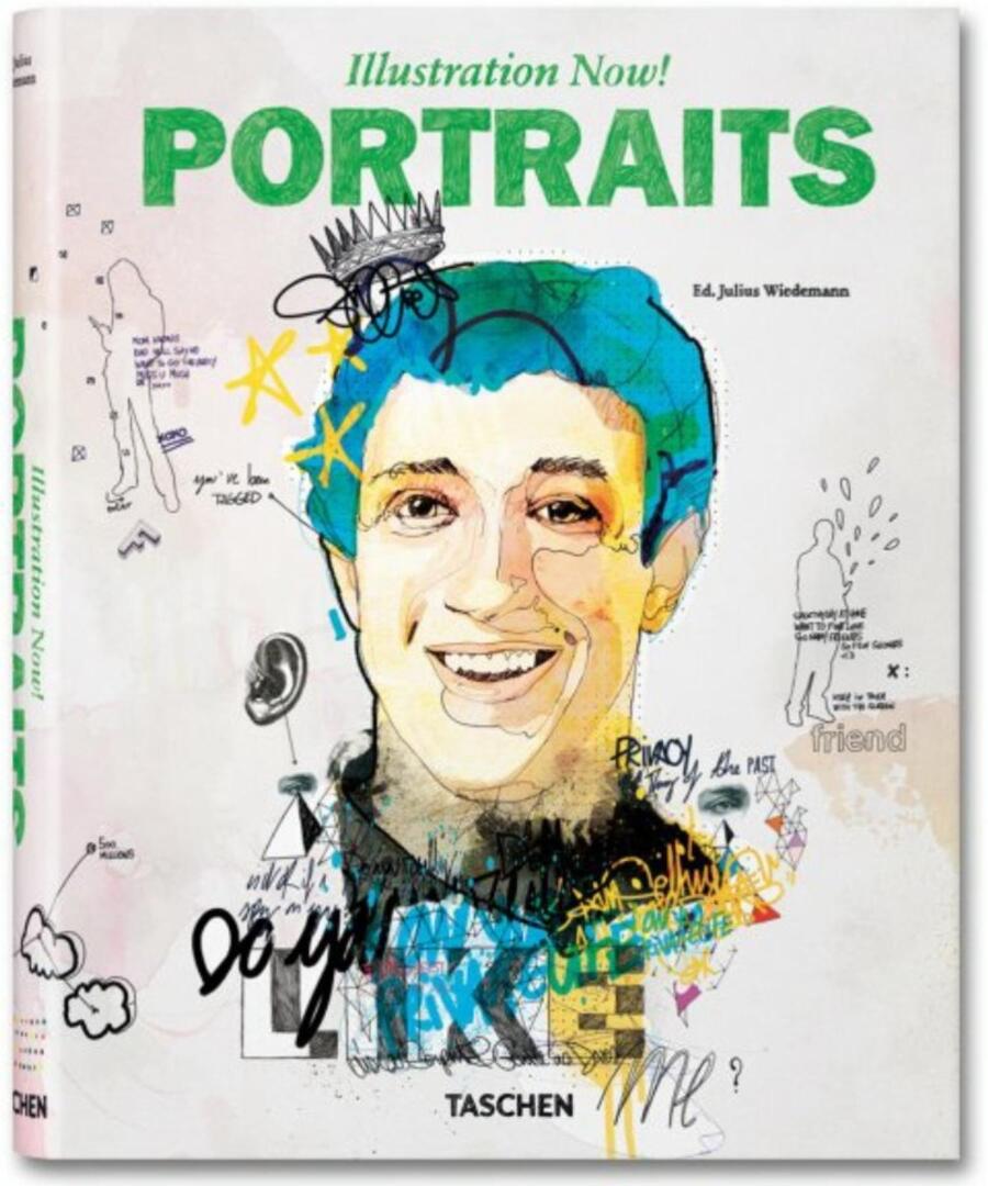 Cover image for Illustration Now! Portraits ISBN 9783836524254