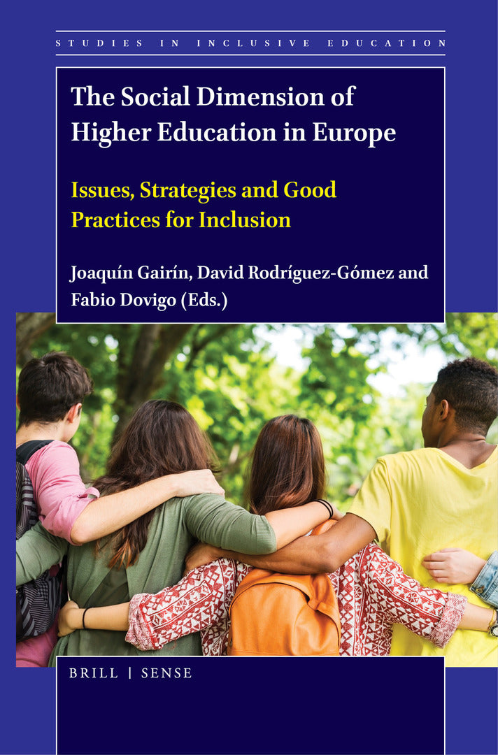 Cover image for The Social Dimension of Higher Education in Europe ISBN 9789004446298