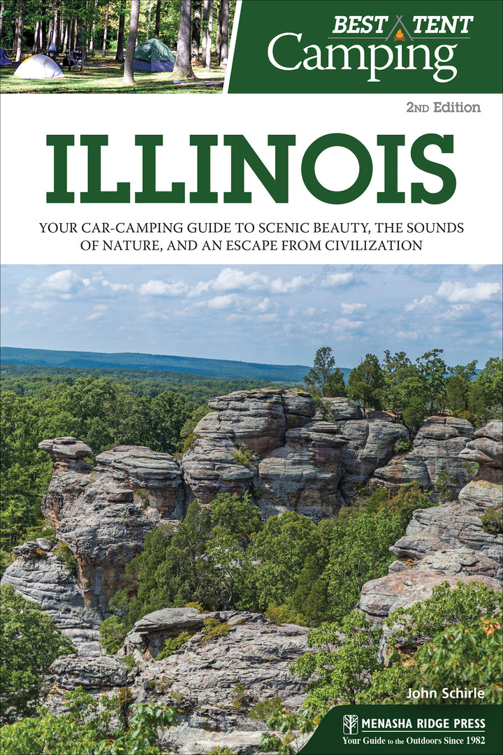 Cover image for Best Tent Camping: Illinois ISBN 9781634042932