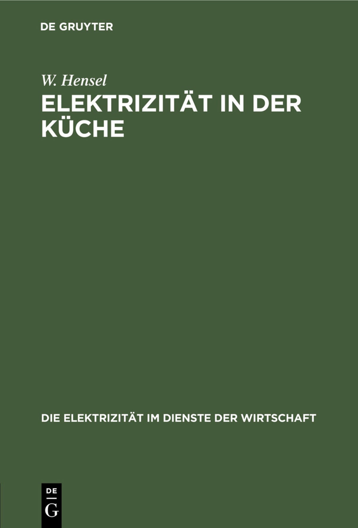 Elektrizität in der Küche