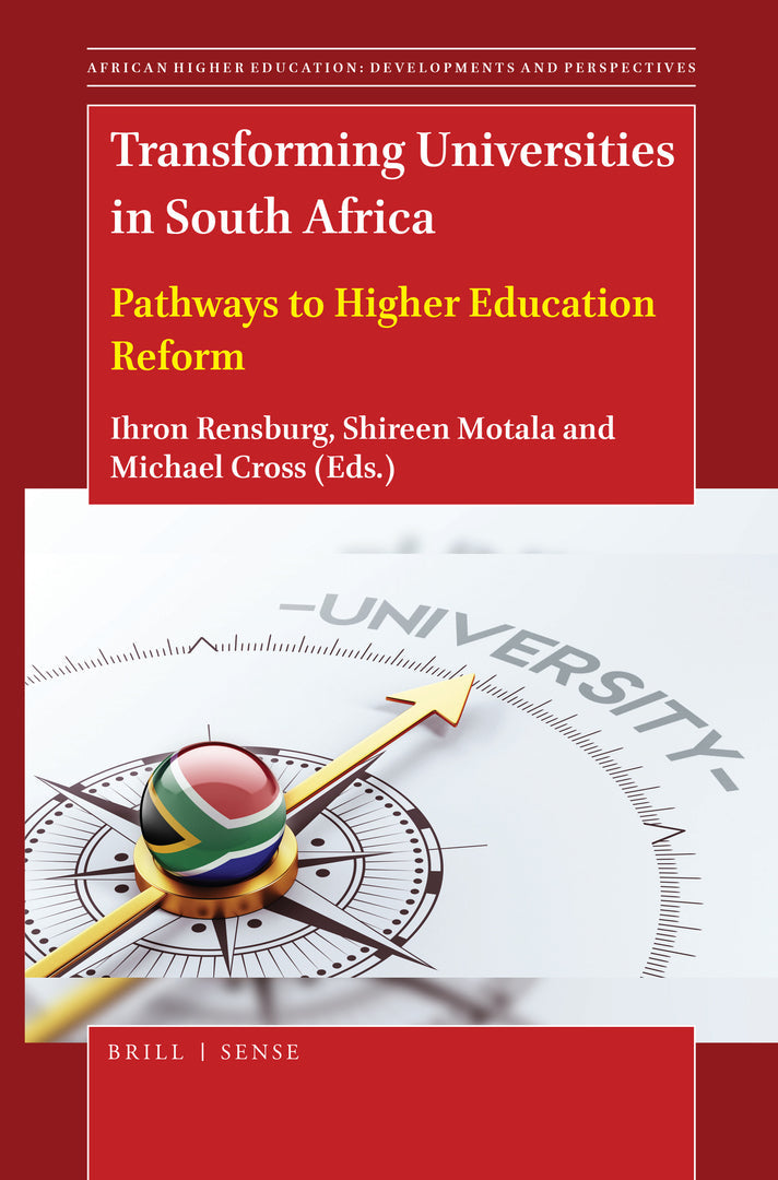 Cover image for Transforming Universities in South Africa ISBN 9789004437029