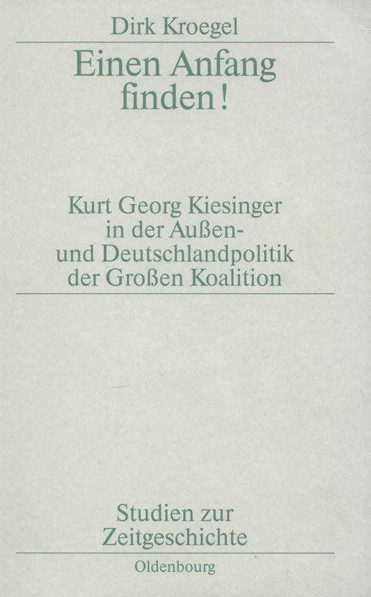 Einen Anfang finden!