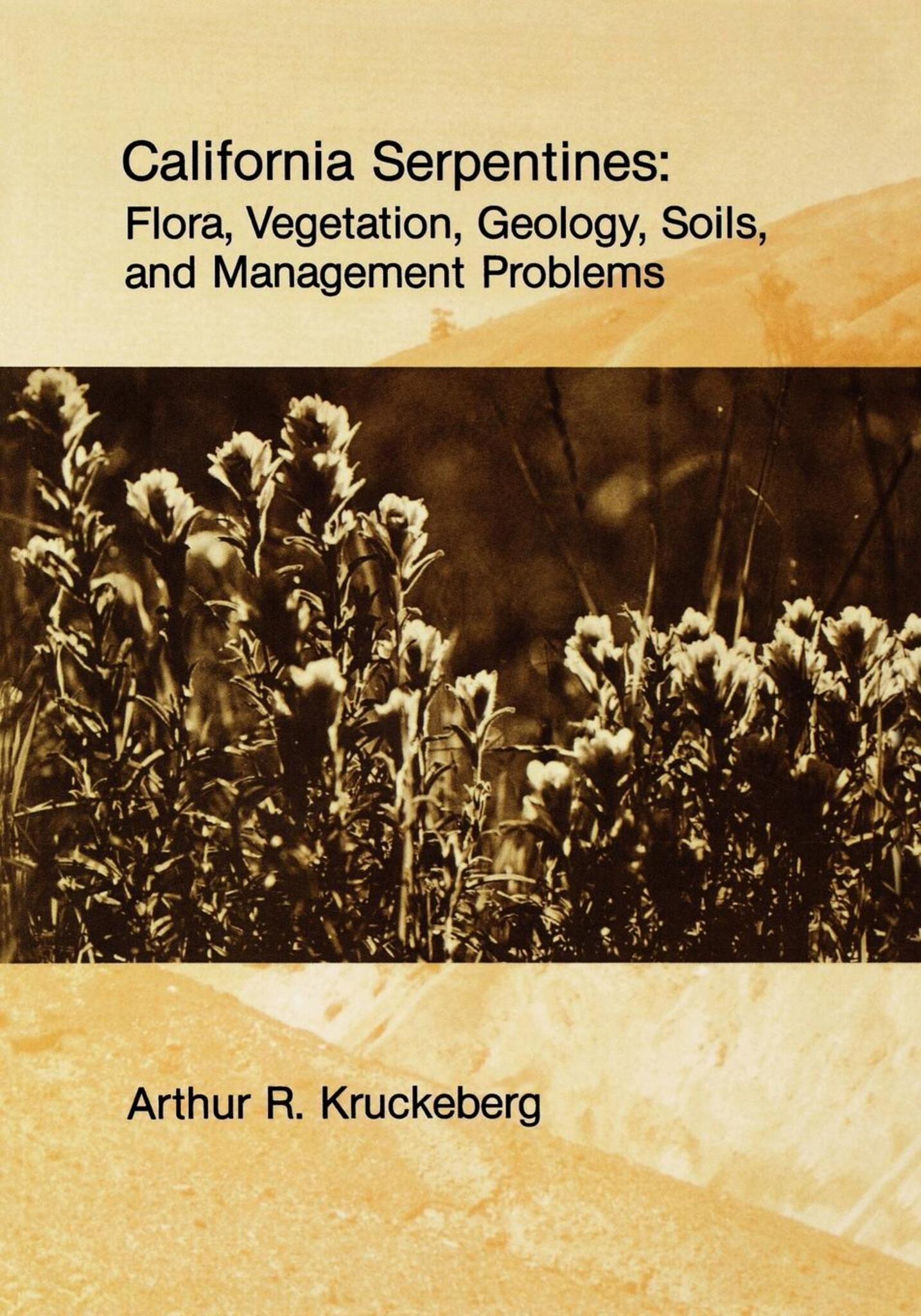 Cover image for California Serpentines ISBN 9780520915725