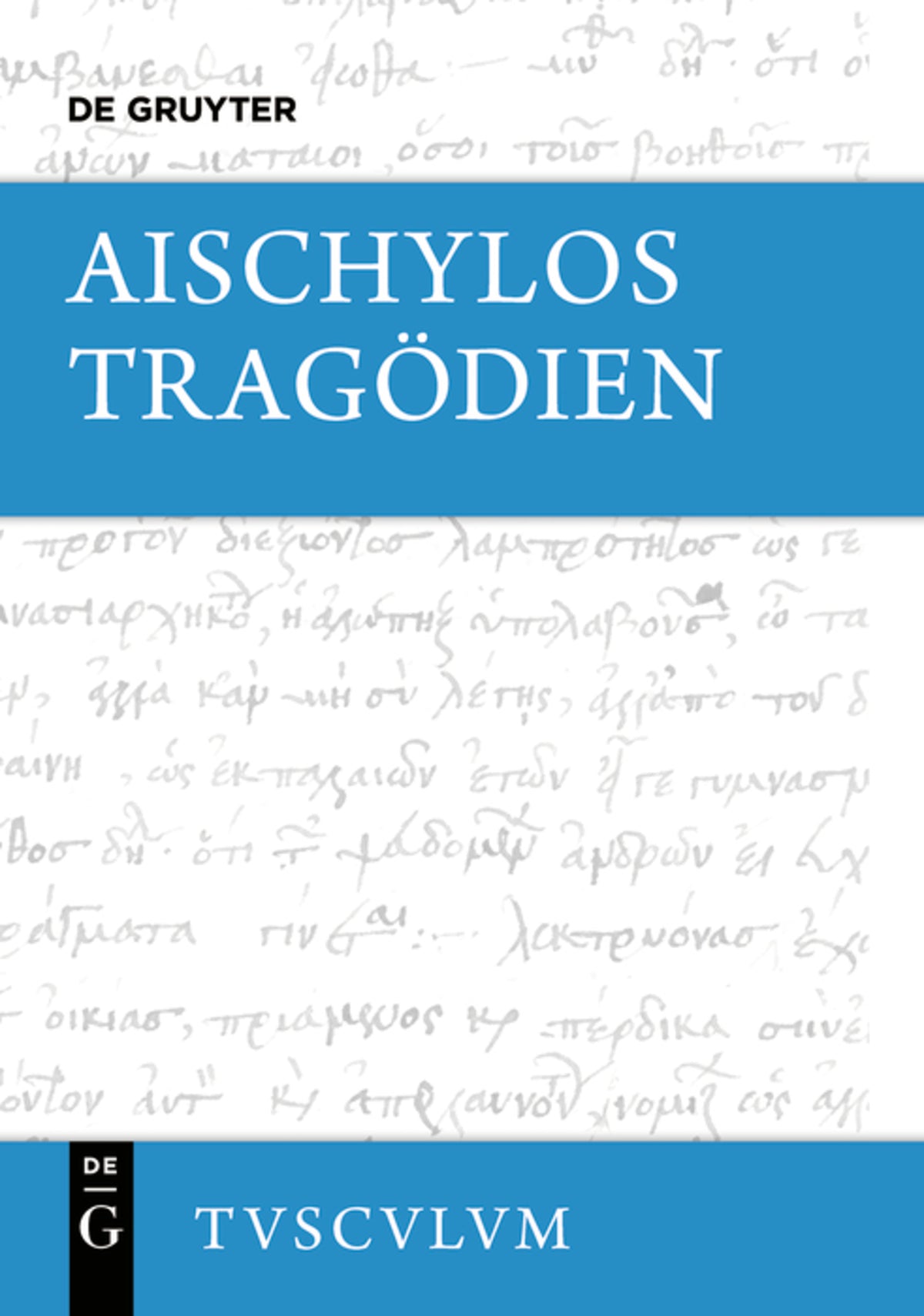 Cover image for Tragödien ISBN 9783050055152