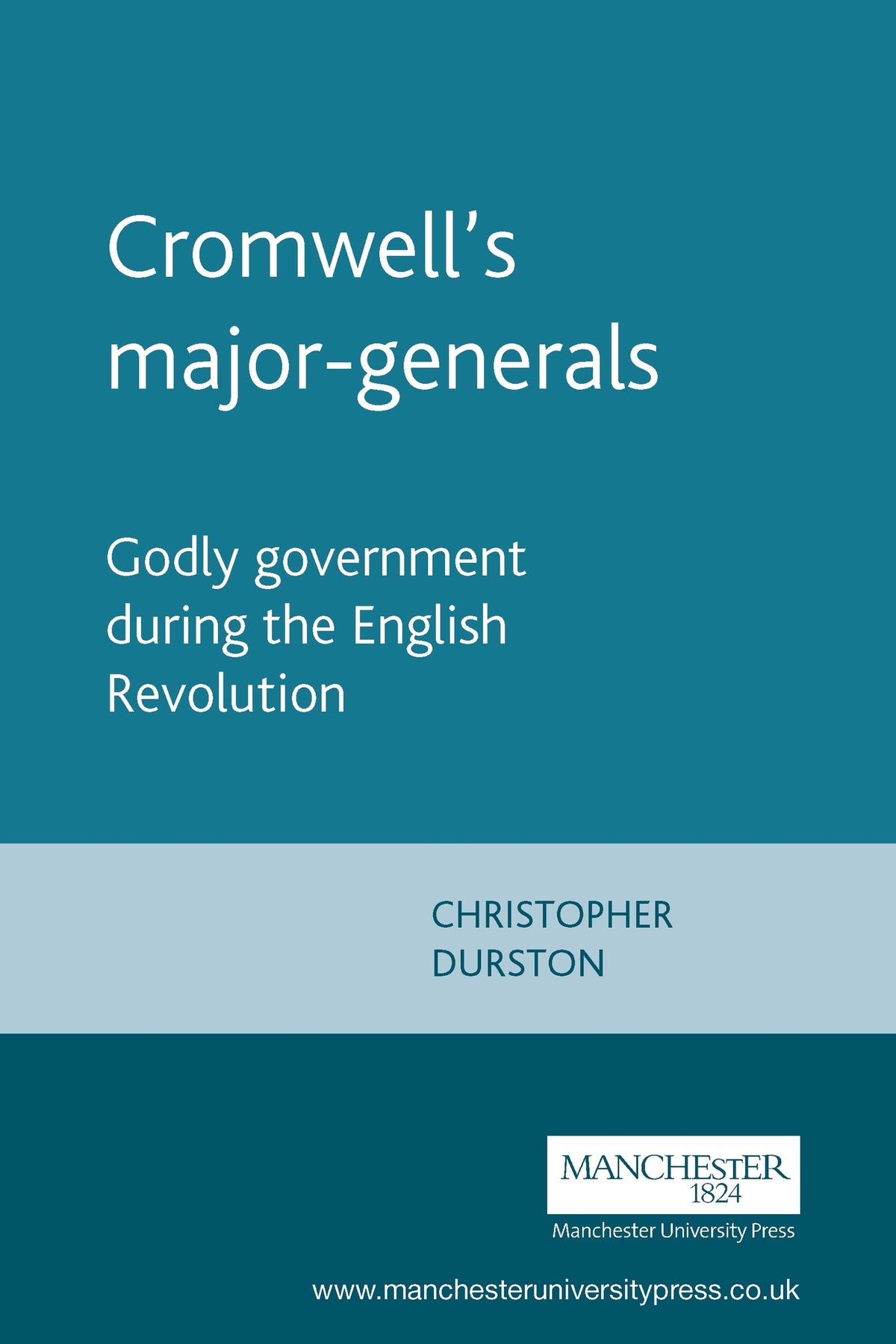 Cover image for Cromwell's major-generals ISBN 9780719060656