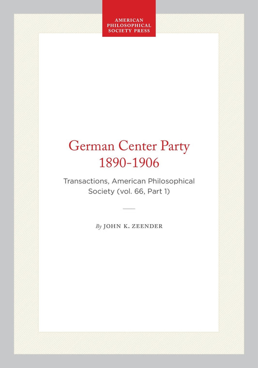 German Center Party 1890-1906