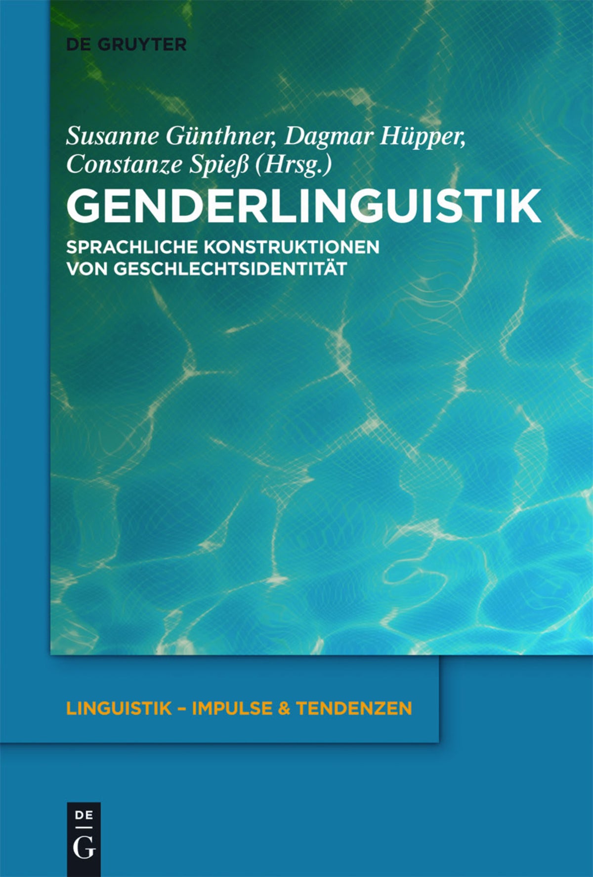Cover image for Genderlinguistik ISBN 9783110272871