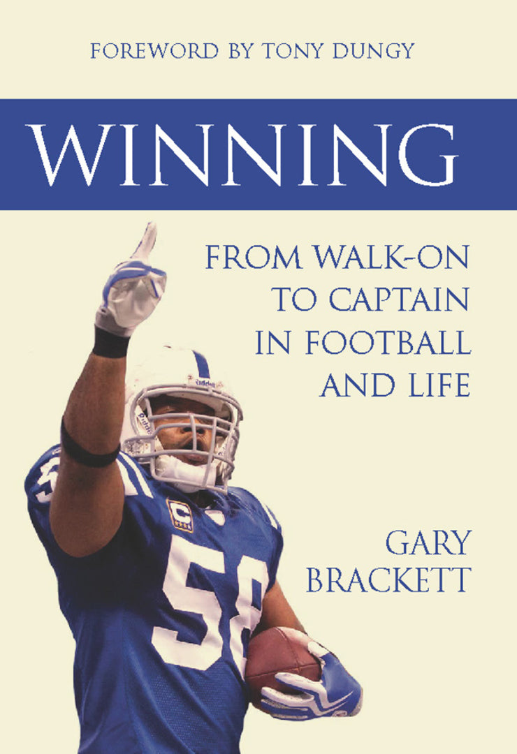 Cover image for Winning: From Walk-On to Captain, in Football and Life ISBN 9781578605194