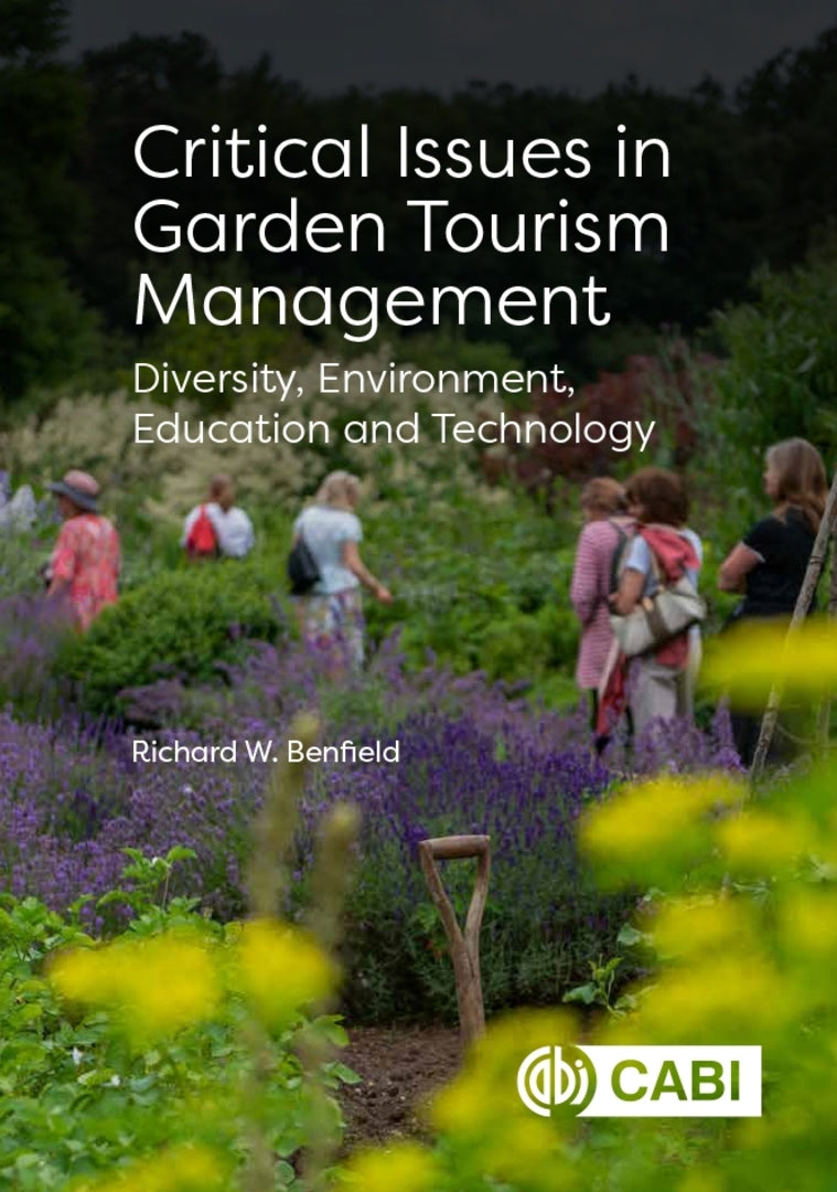 Cover image for Critical Issues in Garden Tourism Management ISBN 9781800626041