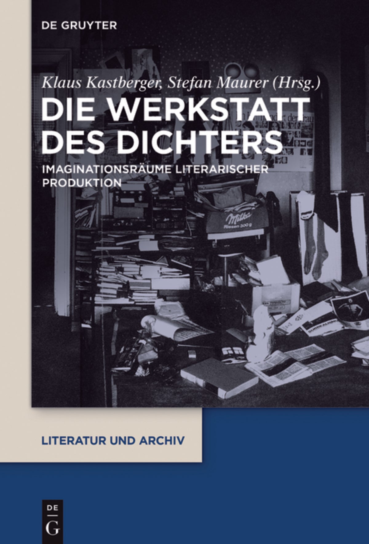Cover image for Die Werkstatt des Dichters ISBN 9783110464931