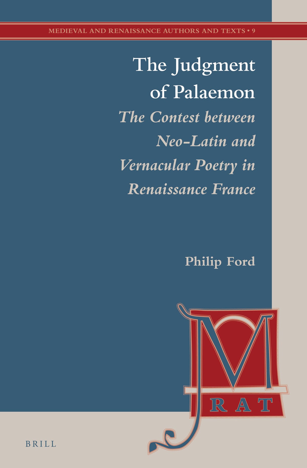 Cover image for The Judgment of Palaemon ISBN 9789004245396