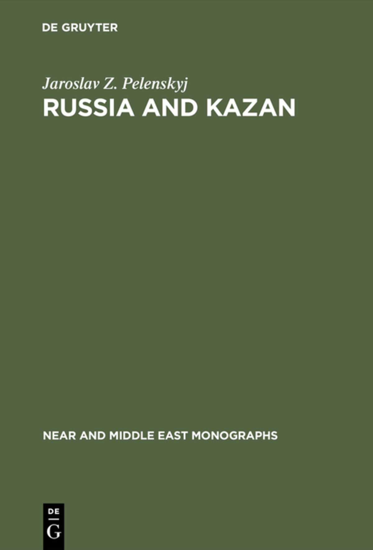 Cover image for Russia and Kazan ISBN 9783111161785