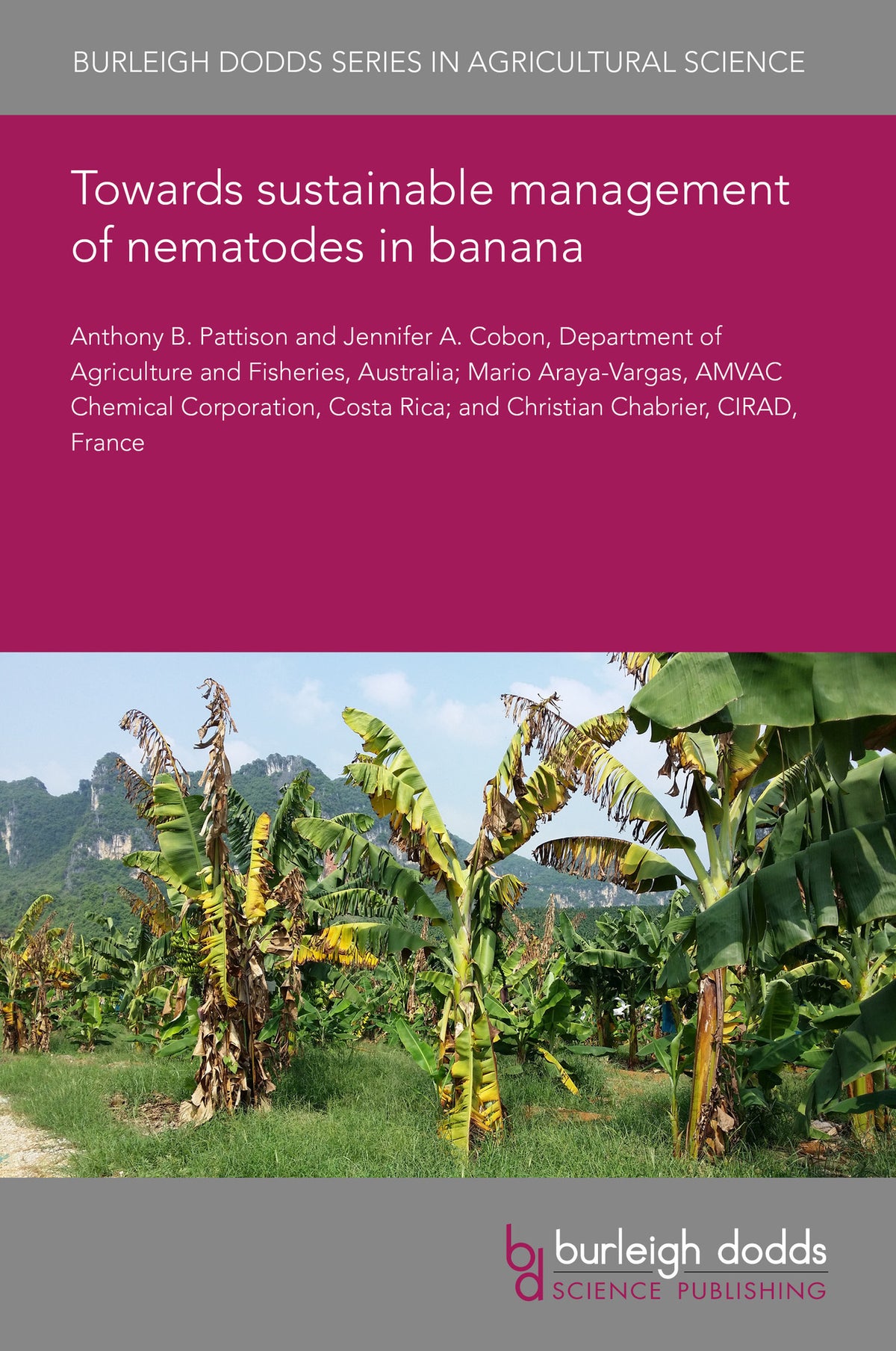Cover image for Towards sustainable management of nematodes in banana ISBN 9781835451151