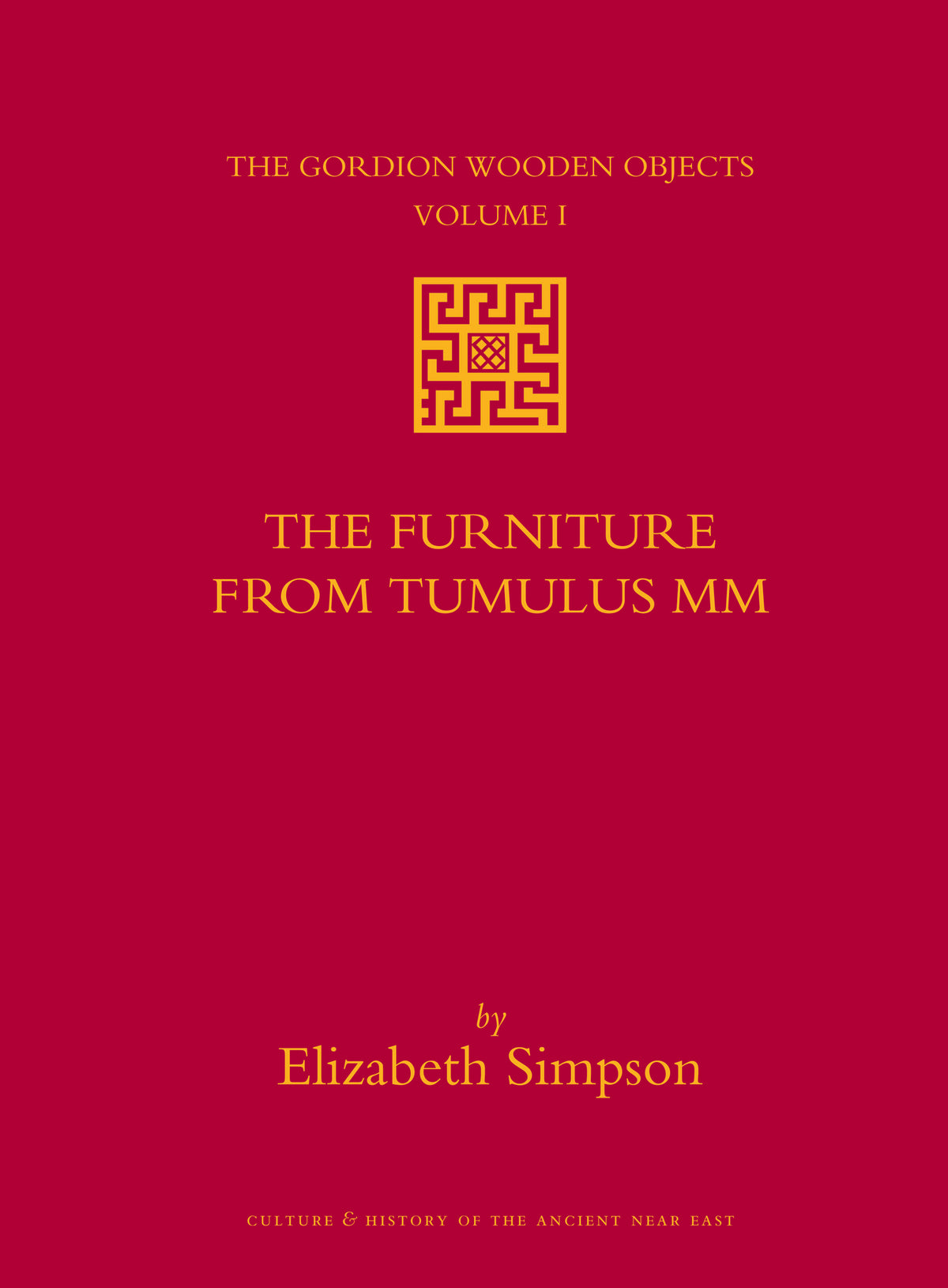 Cover image for The Gordion Wooden Objects, Volume 1 The Furniture from Tumulus MM (2-vol. set) ISBN 9789004165397