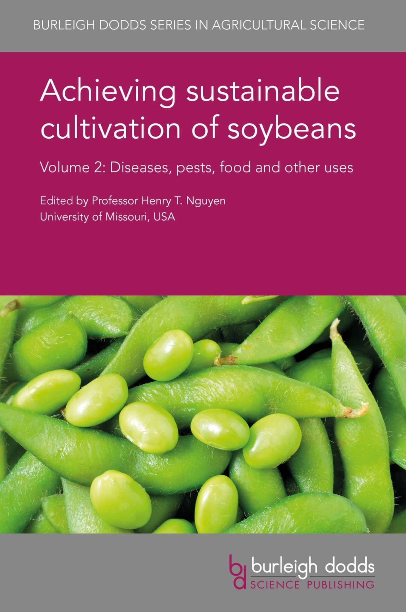 Cover image for Achieving sustainable cultivation of soybeans Volume 2 ISBN 9781786761163