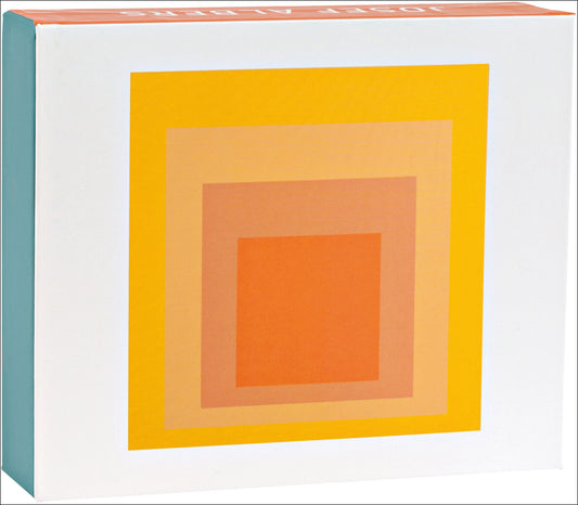 teNeues - QuickNotes: Josef Albers, Notecards with Box, 20 Full Color Notecards, 20 Classic White Envelopes, Gift Keepsake Box, Magnet Closure, Colorful Clean Square Design
