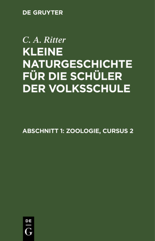Zoologie, Cursus 2