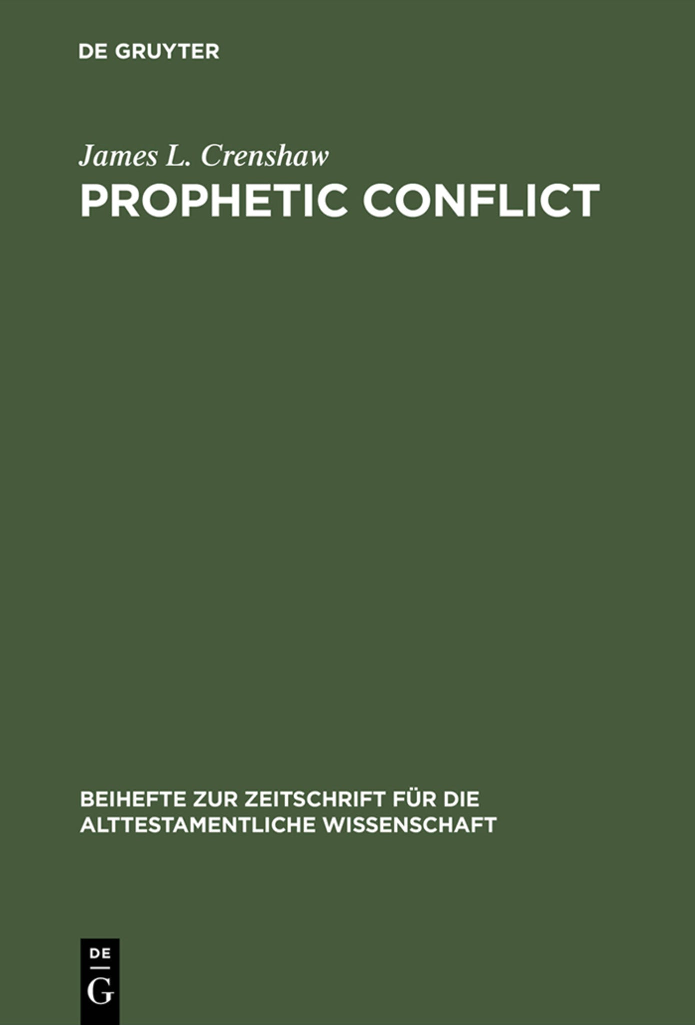 Prophetic Conflict