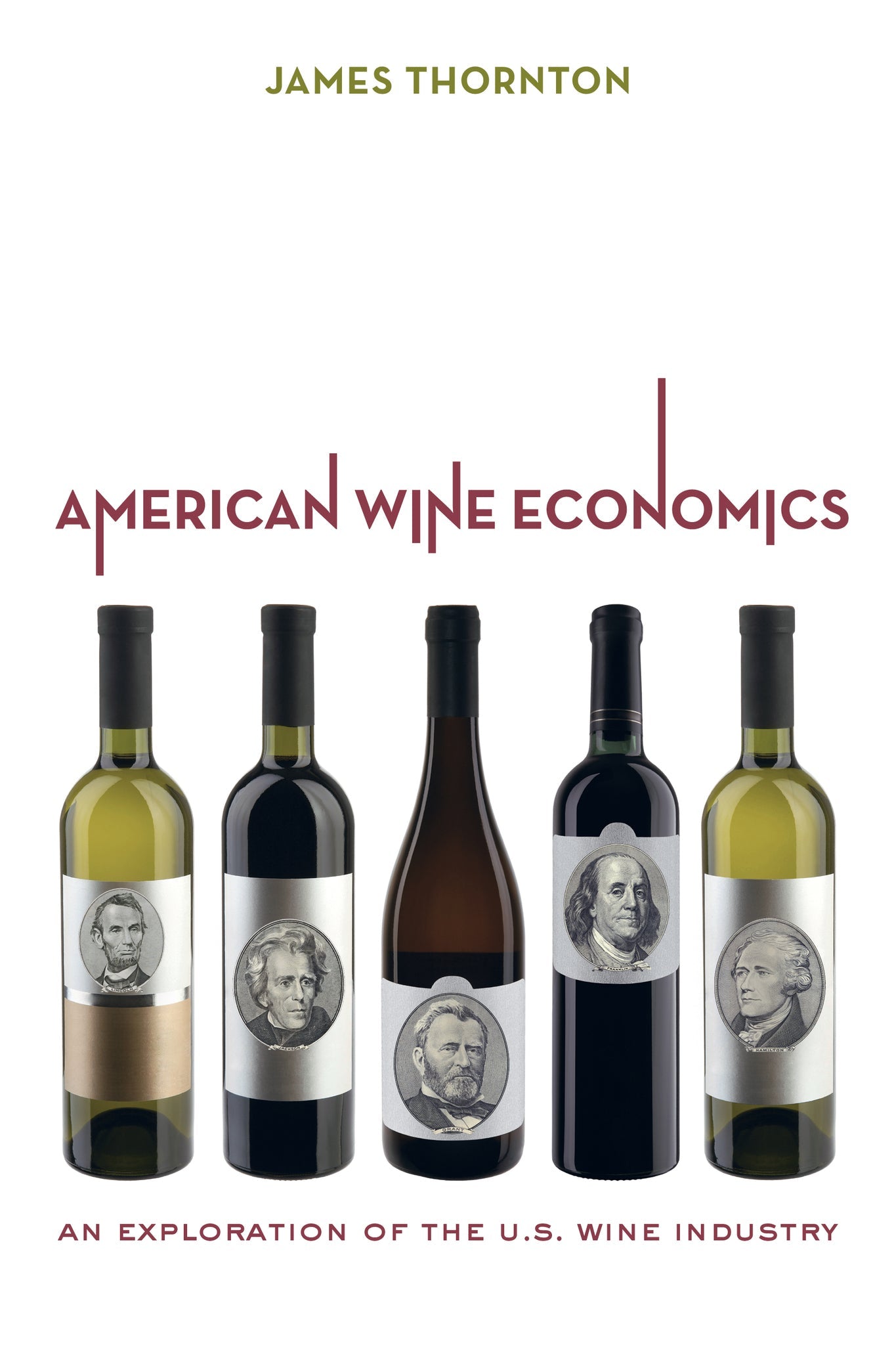 Cover image for American Wine Economics ISBN 9780520957015