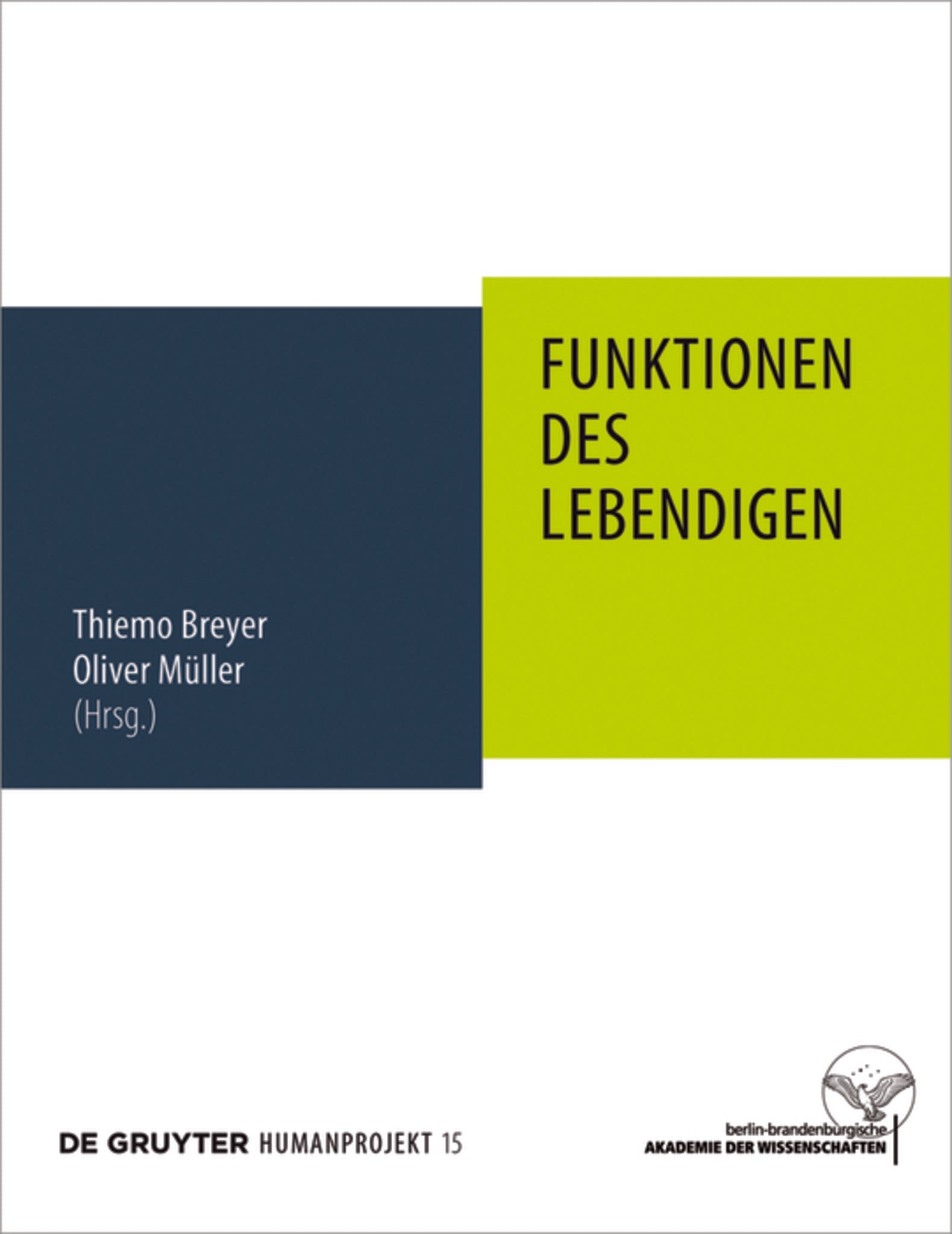 Funktionen des Lebendigen