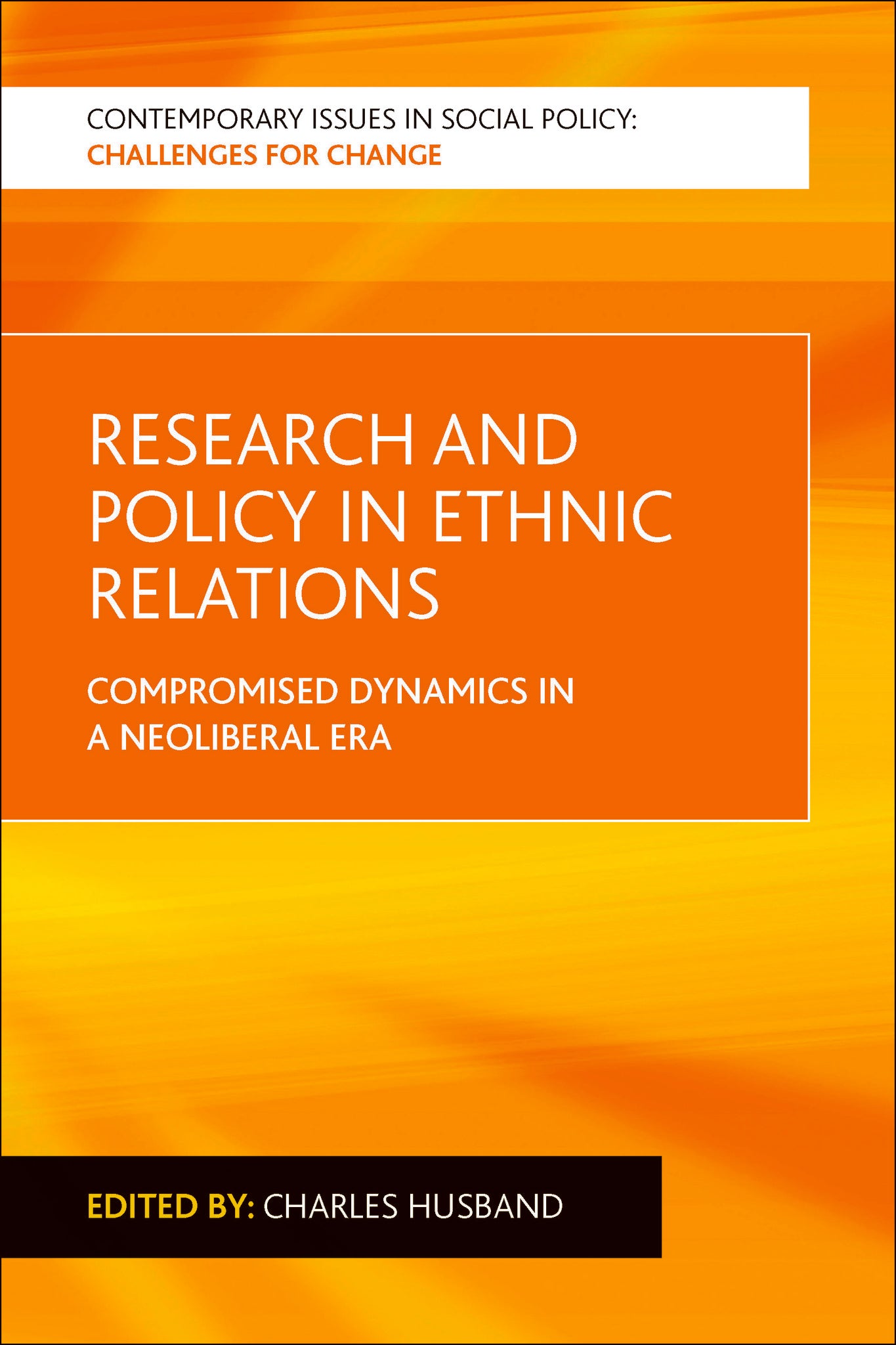 Research and Policy in Ethnic Relations