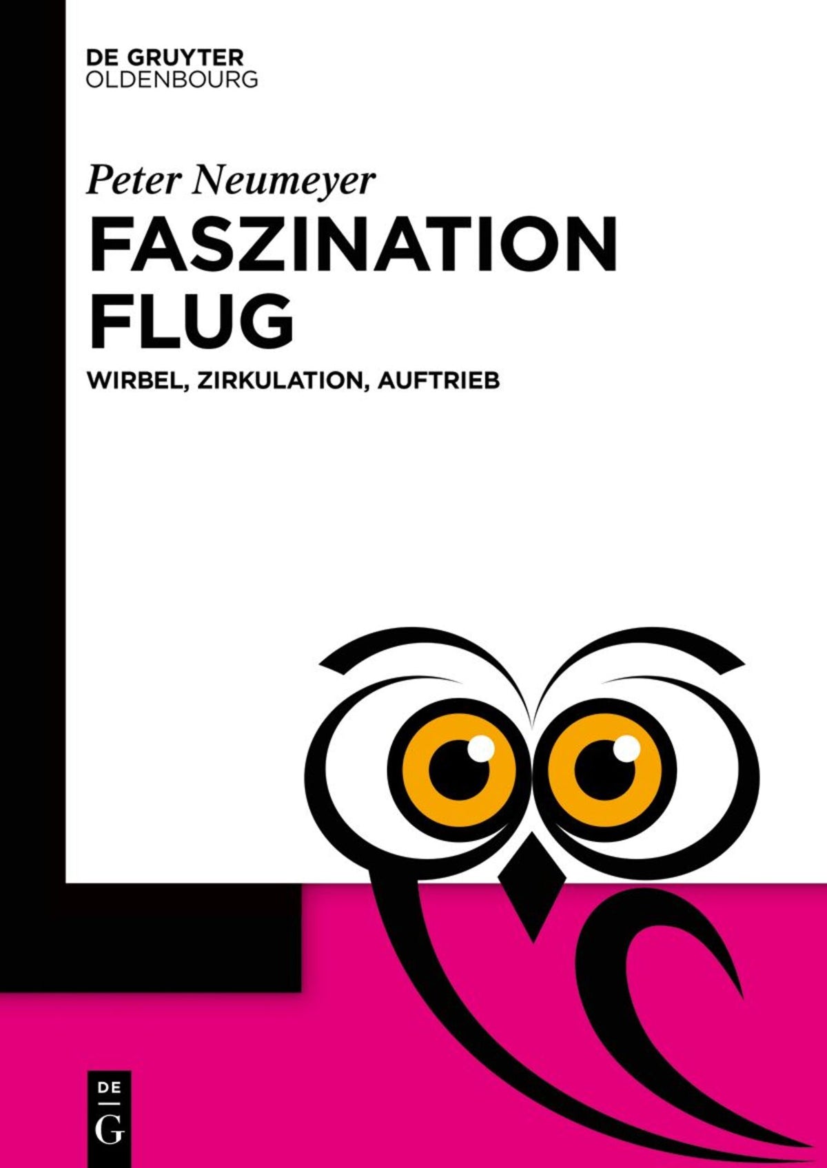 Cover image for Faszination Flug ISBN 9783111336008