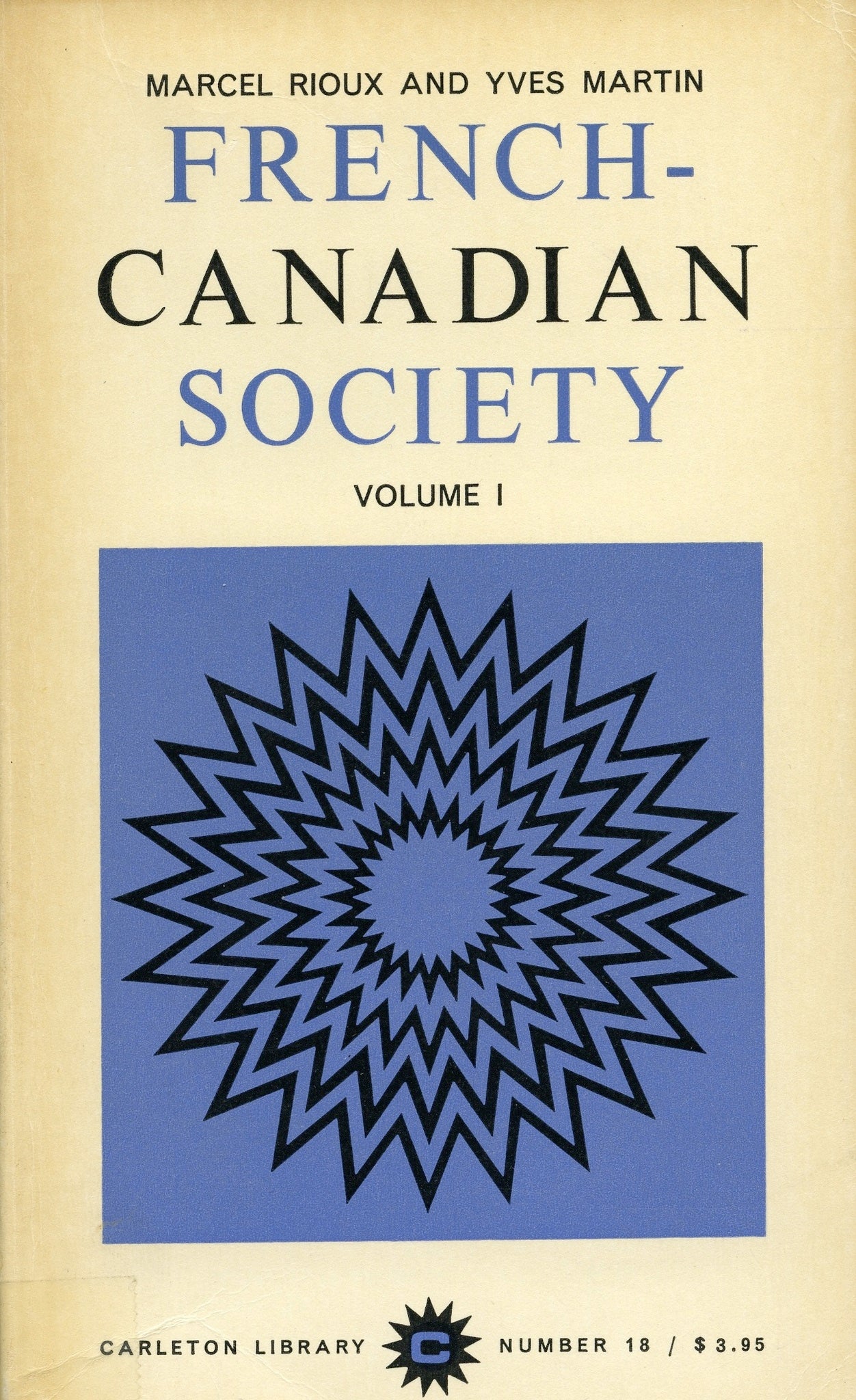 French Canadian Society, Vol.I