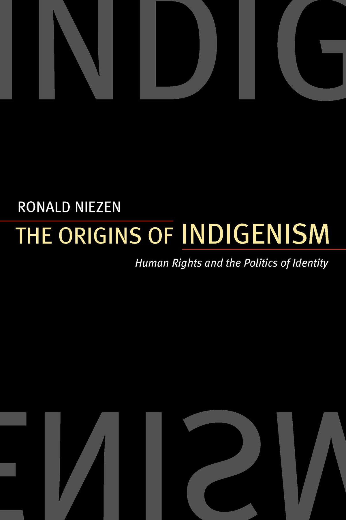 Cover image for The Origins of Indigenism ISBN 9780520936690